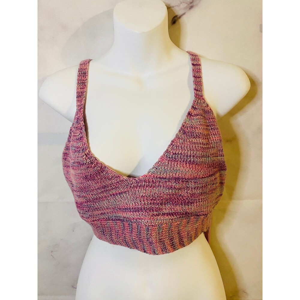 Women’s Triangle Cup Sweater Tiny Tank Top- Wild Fable- XXL
